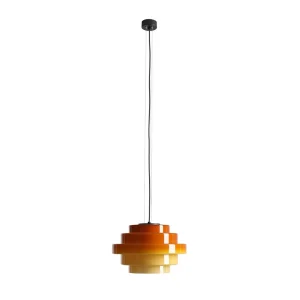 lampara retro colgante miel 36