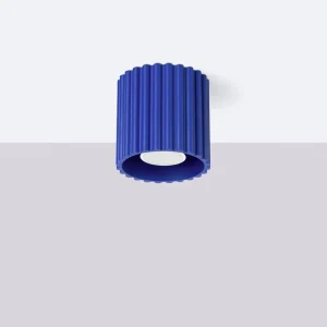Lampara-de-techo-AURA-1-azul-pasillos