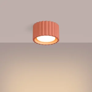 Lampara-de-techo-AURA-1-melocoton-iluminacion-calidad
