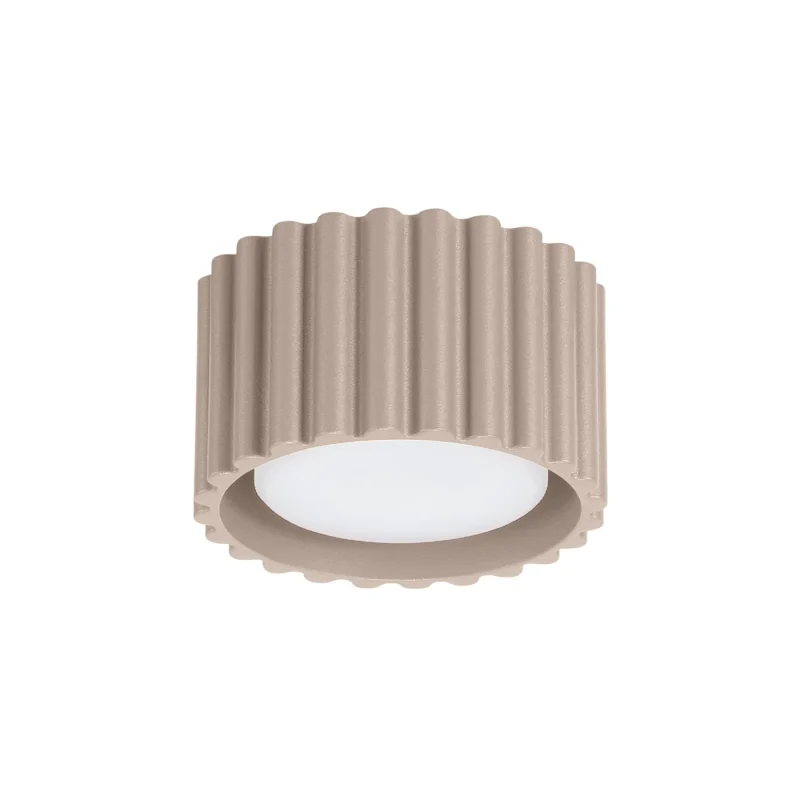 Lampara-de-techo-AURA-1-taupe-Gx53