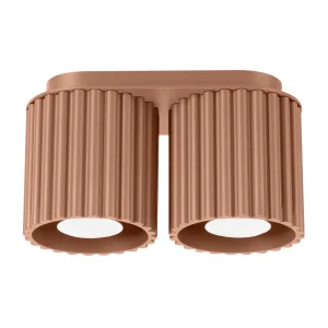 Plafón Aura 2 GU10 Moca