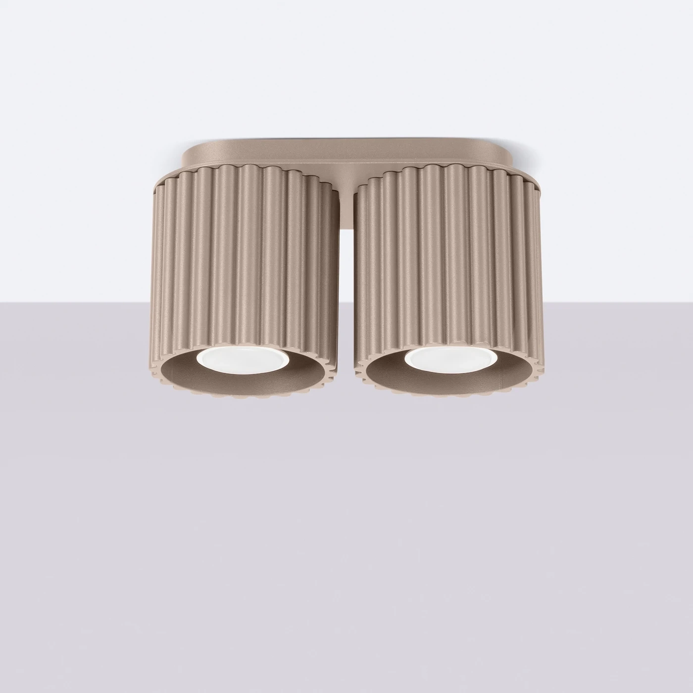 plafon_aura_2_gu10_taupe_pasillo plafon_aura_2_gu10_taupe_pasillo