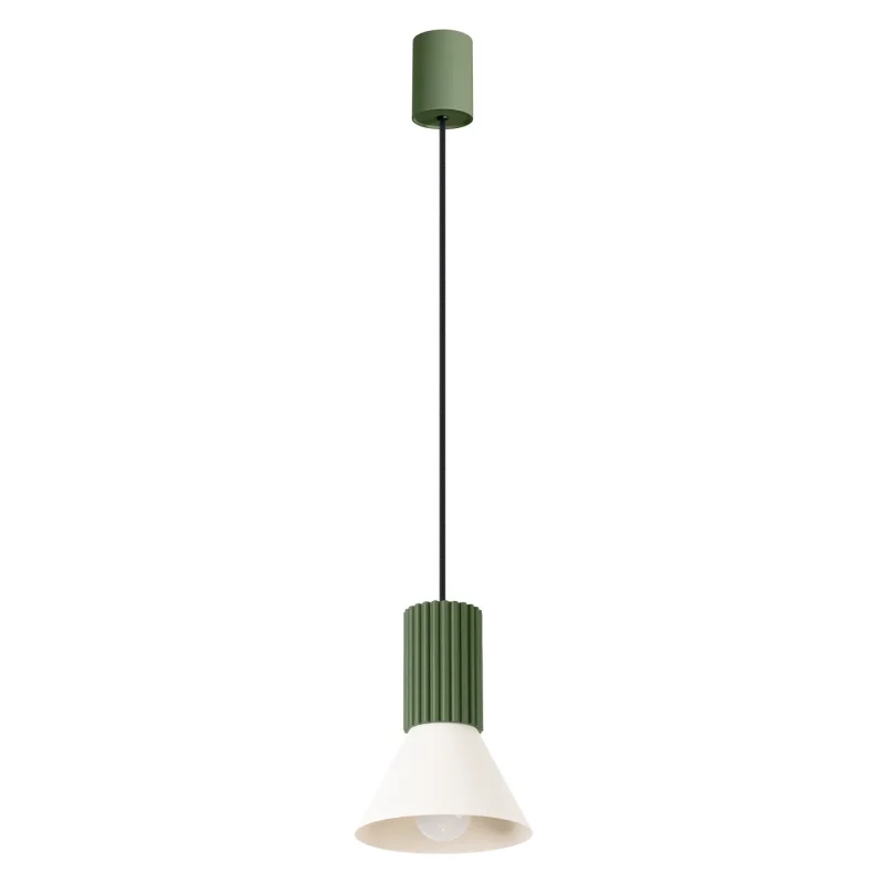 lampara_colgante_foco_estria_sollux_lamparas_molonas_verde