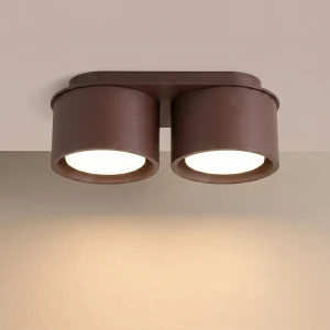 plafon-color-marron-MODO-2-sollux-lamparas-molonas-encendido
