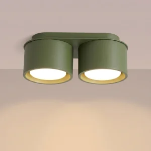 plafon-color-verde-oliva-MODO-2-sollux-lamparas-molonas-encendido