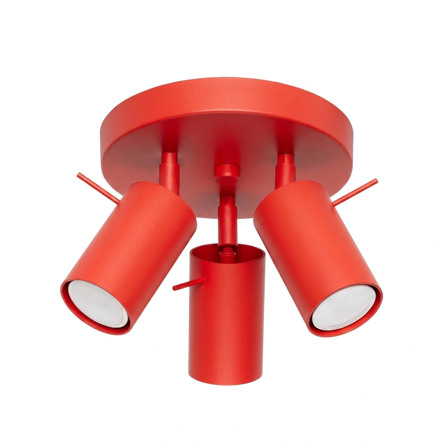 plafon rojo ring 3 luces lamparasmolonas plafon rojo ring 3 luces lamparasmolonas