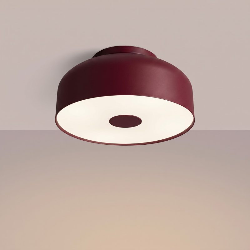 plafon techo omiq burdeos encendido