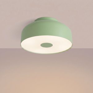 plafon verde oliva omiq sollux encendido