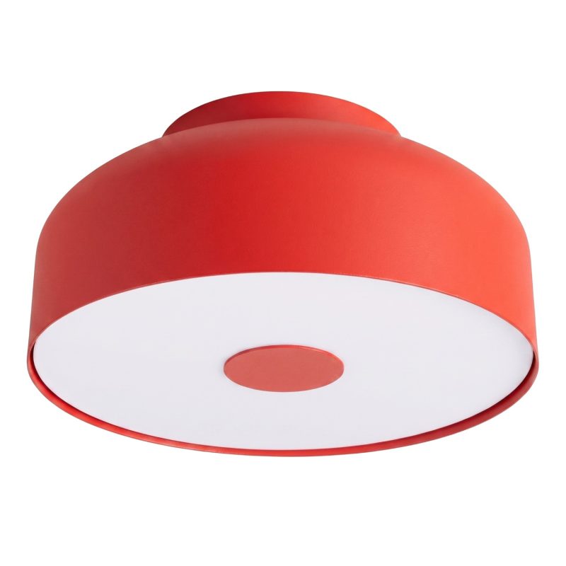 plafon led rojo omiq