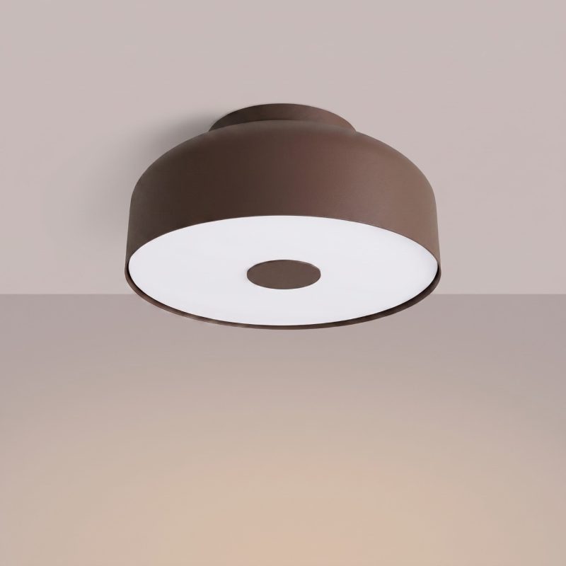 plafon marron omiq encendida