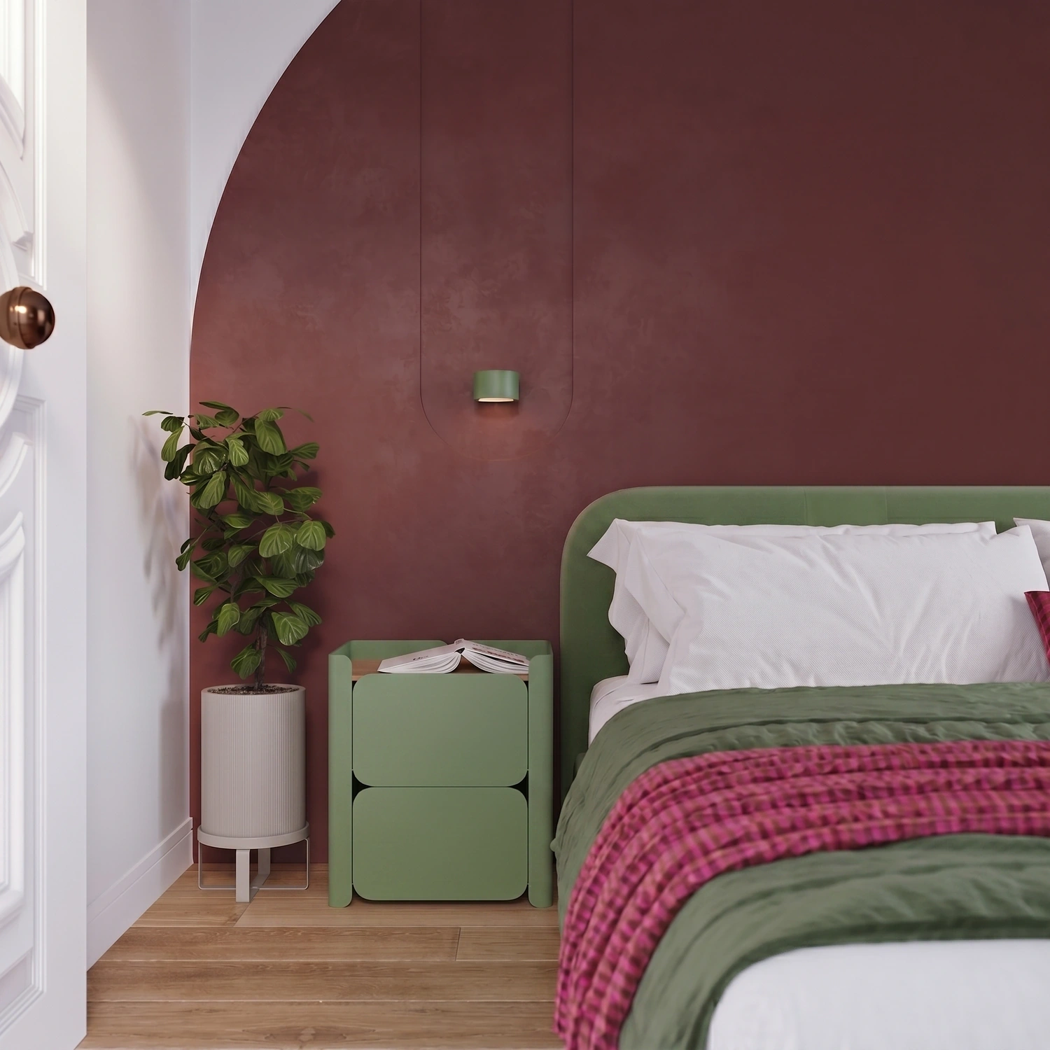 aplique_de_pared_verde_oliva_modo_1_sollux_lamparas_molonas_habitacion aplique_de_pared_verde_oliva_modo_1_sollux_lamparas_molonas_habitacion