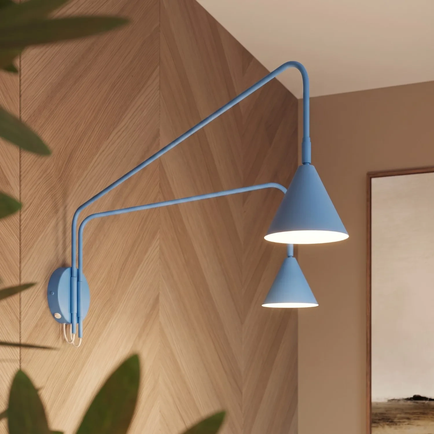 aplique_pared_doble_azul_claro_nox_lamparas_molonas_detalle aplique_pared_doble_azul_claro_nox_lamparas_molonas_detalle