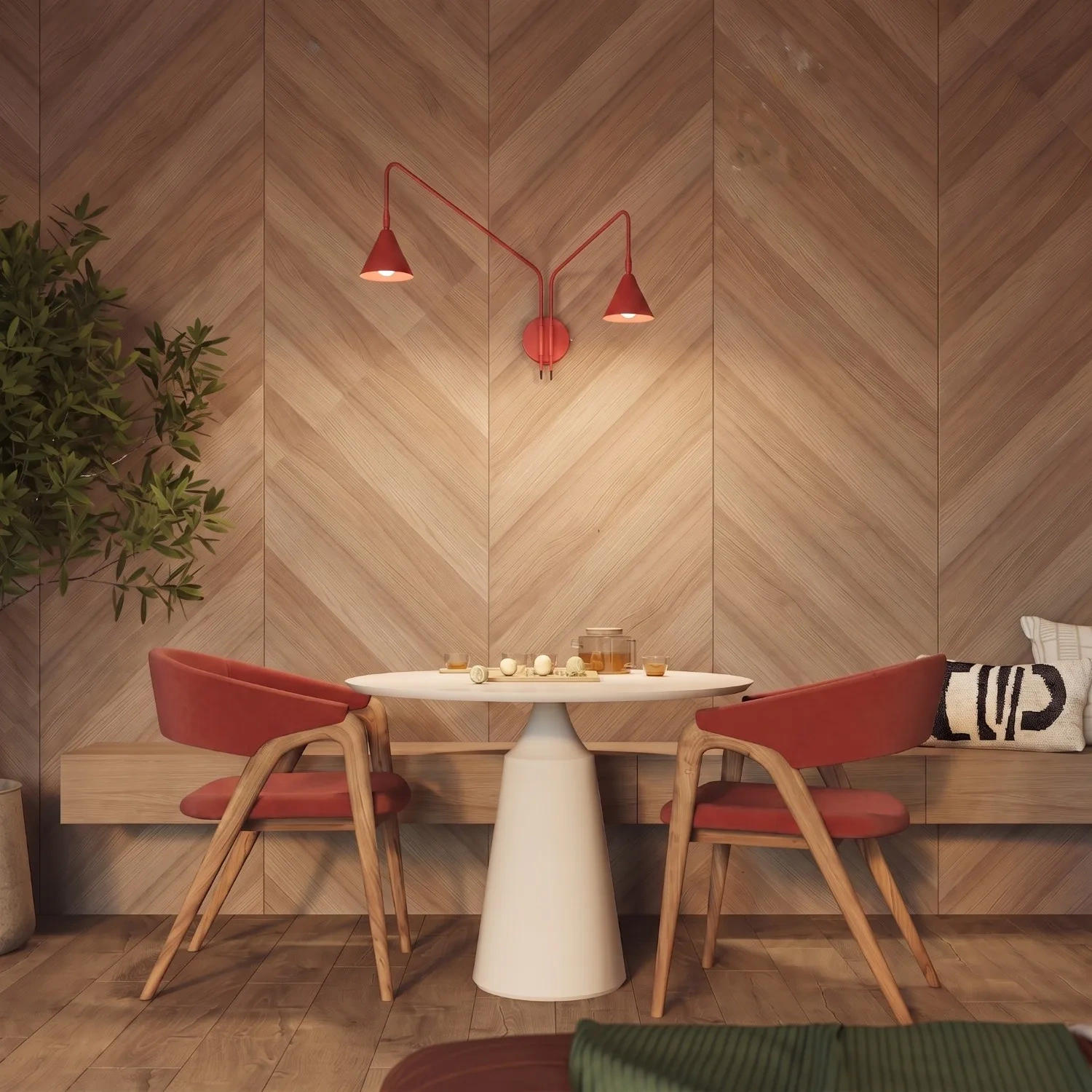 aplique_rojo_doble_nox_lamparas_molonas_salon aplique_rojo_doble_nox_lamparas_molonas_salon