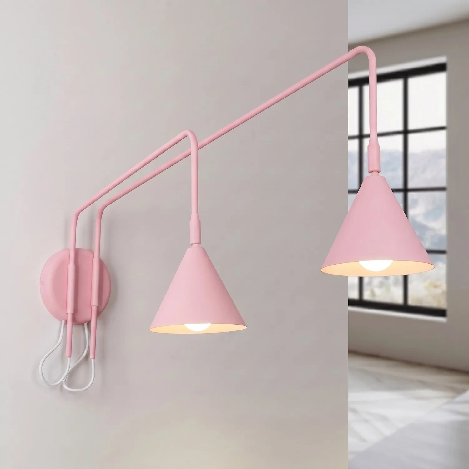 aplique_rosa_doble_nox_lamparas_molonas_encendido aplique_rosa_doble_nox_lamparas_molonas_encendido