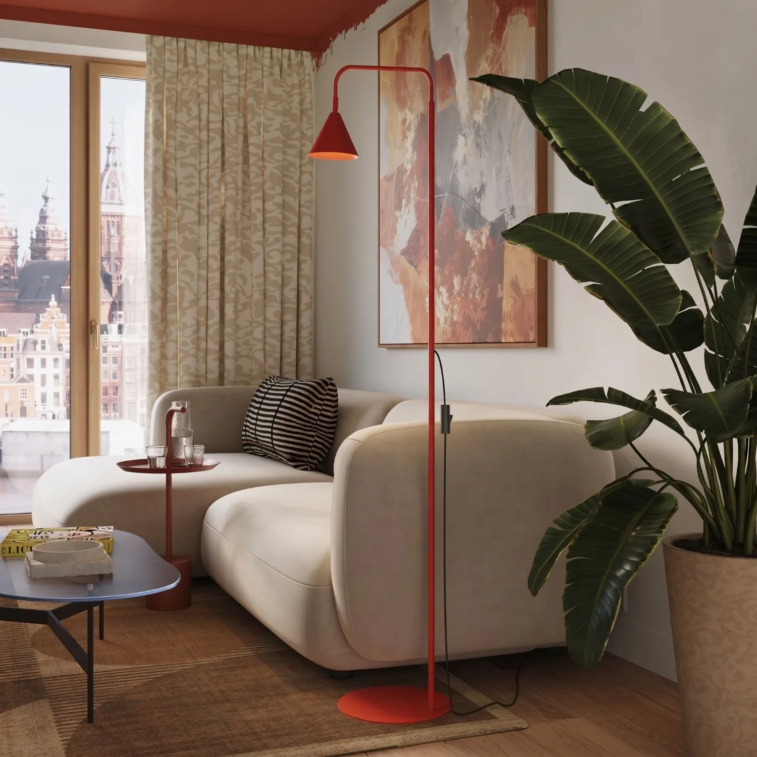 lampara_pie_roja_nox_sollux_lamparas_molonas_decoracion lampara_pie_roja_nox_sollux_lamparas_molonas_decoracion