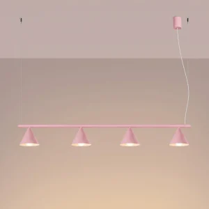 lampara_techo_rosa_nox_4l_sollux_molonas_instalada