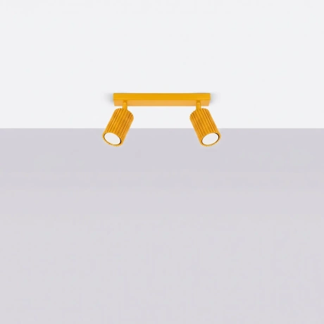 plafon_2_focos_amarillo_karbon_molonas_encendida plafon_2_focos_amarillo_karbon_molonas_encendida