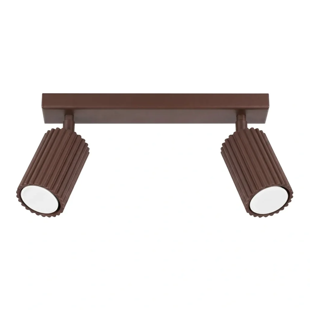 plafon_marron_2_focos_karbon_sollux_molonas