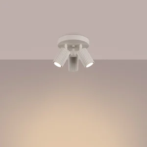 plafon de techo beige karbon encendido