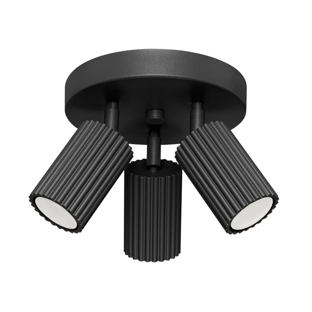 plafon de techo negro karbon
